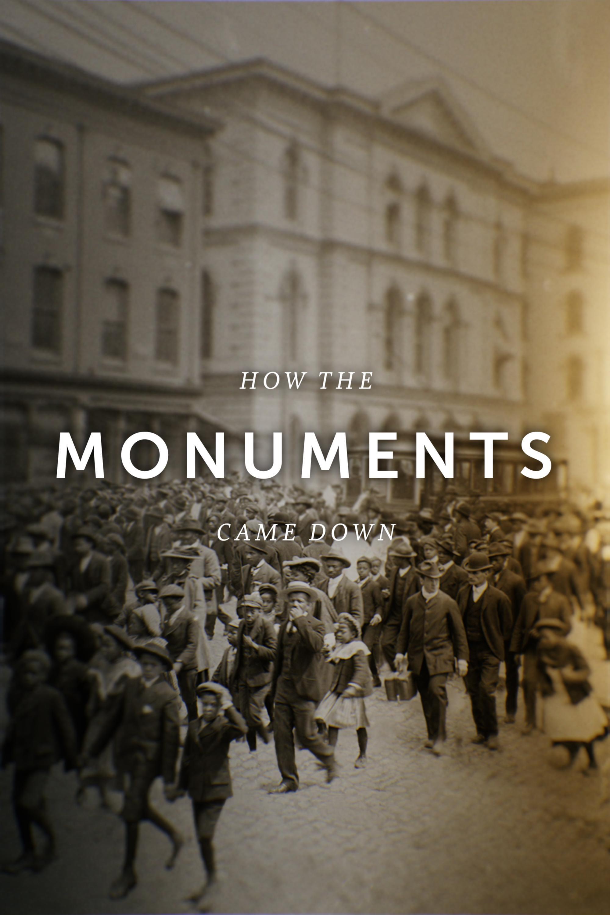 How the Monuments Came Down show's poster