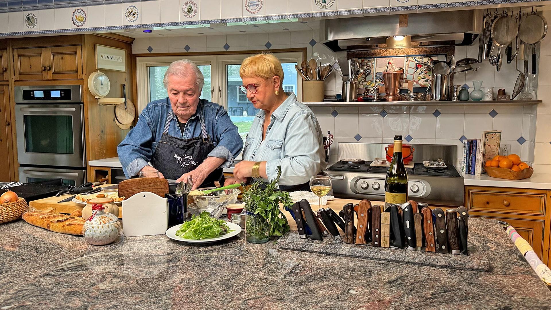 Cooking With Legends: Lidia Bastianich & Jacques Pépin | Rocky