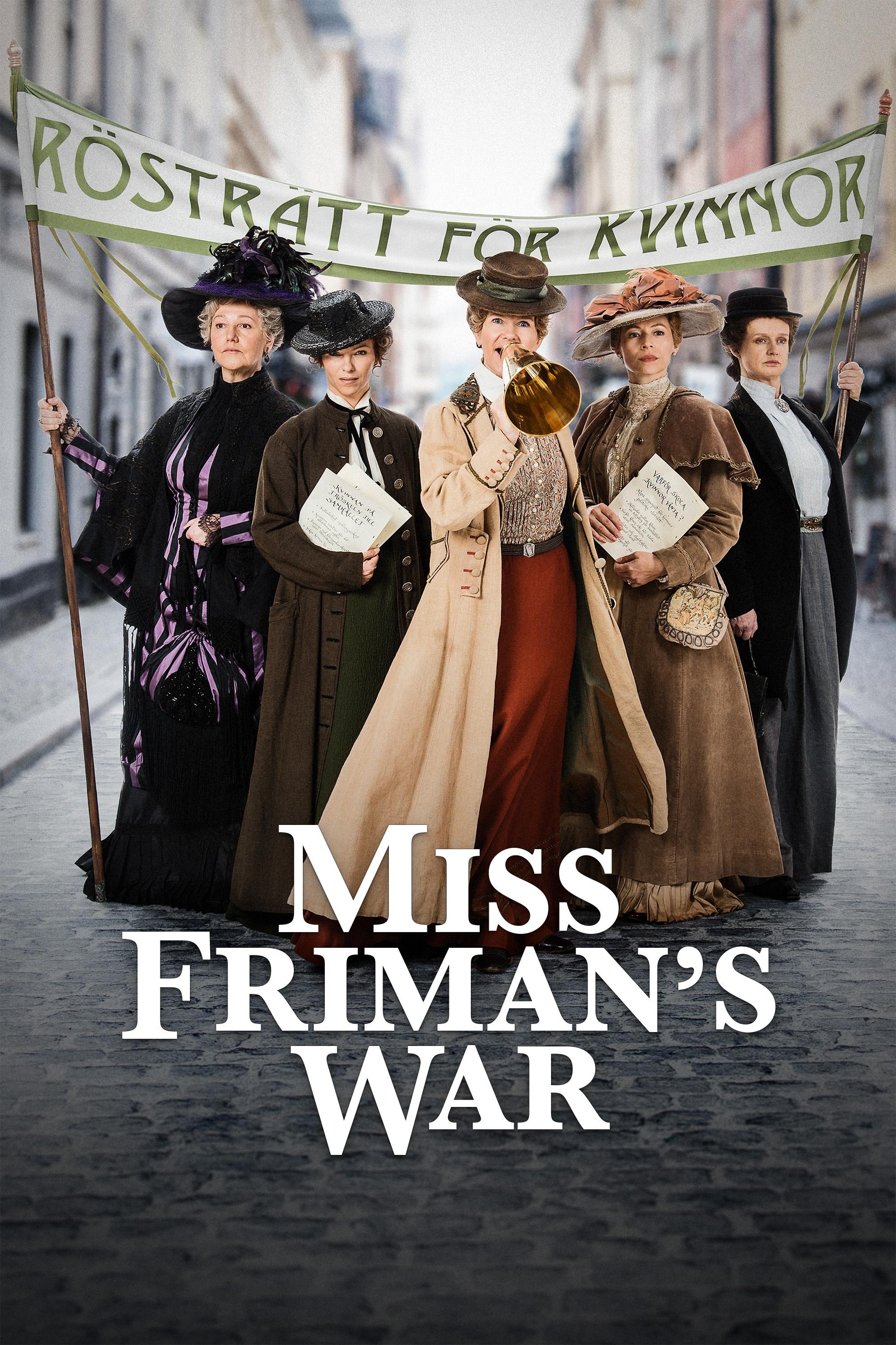 Miss Friman's War show's poster