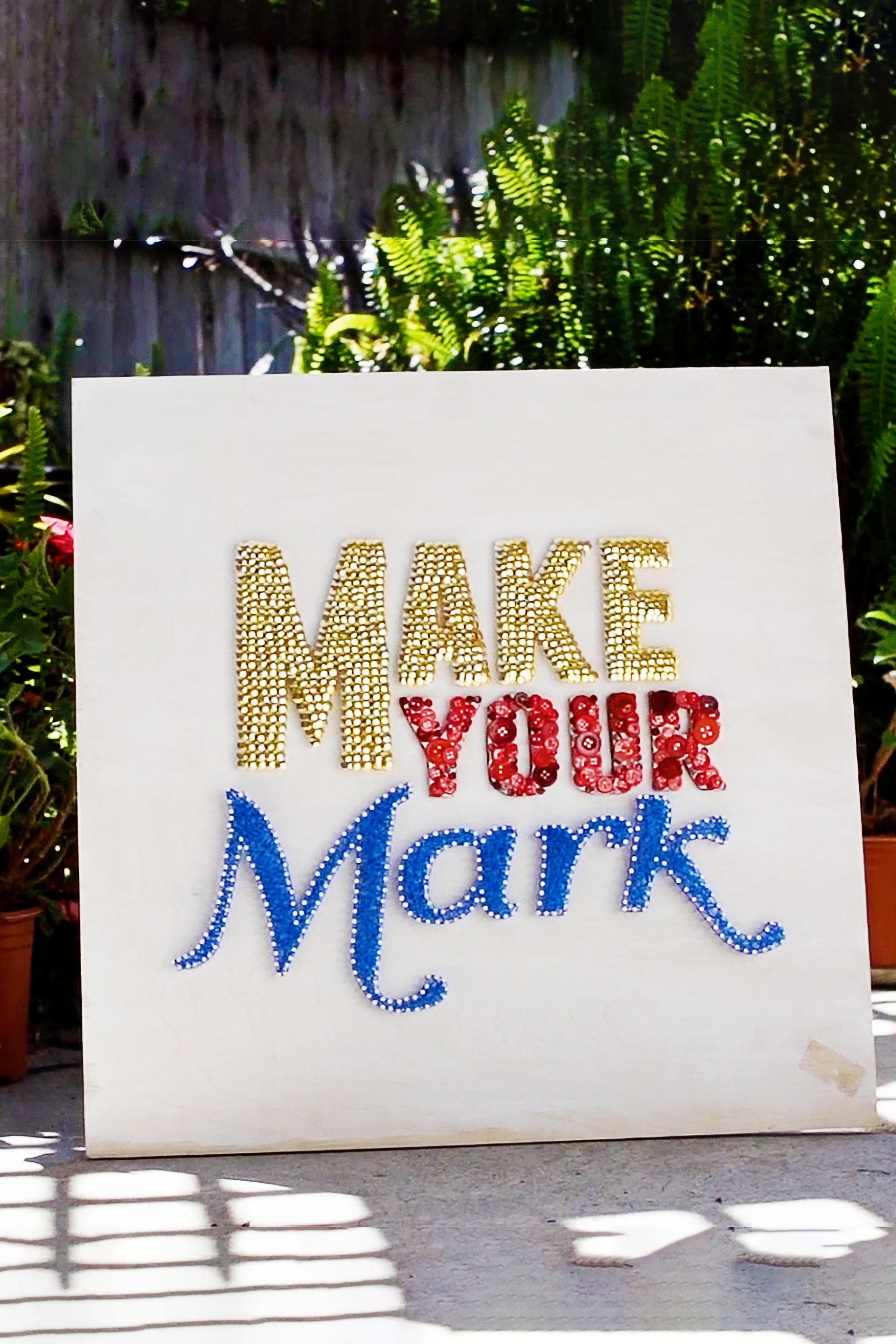 Make Your Mark show's poster