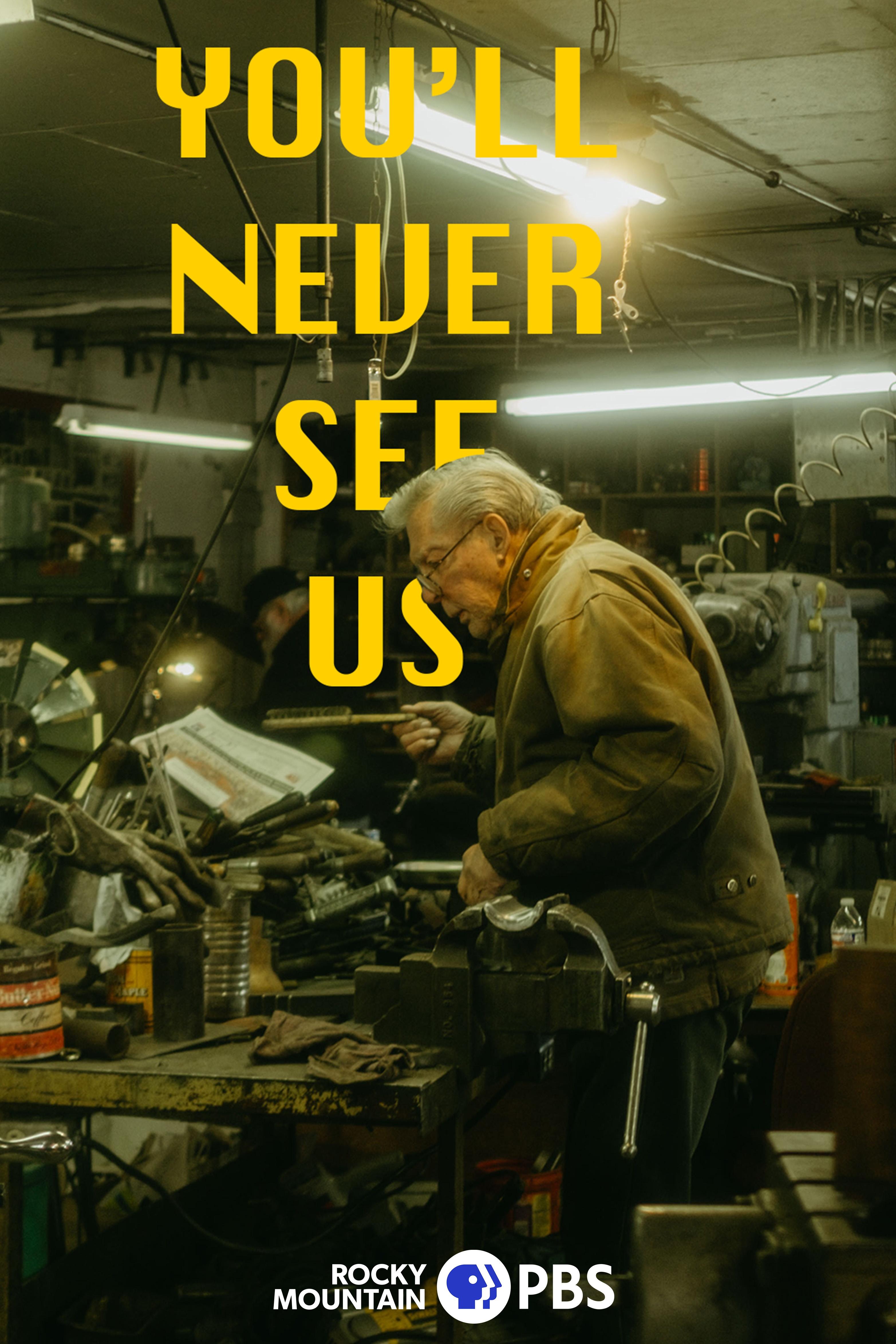 You'll Never See Us show's poster