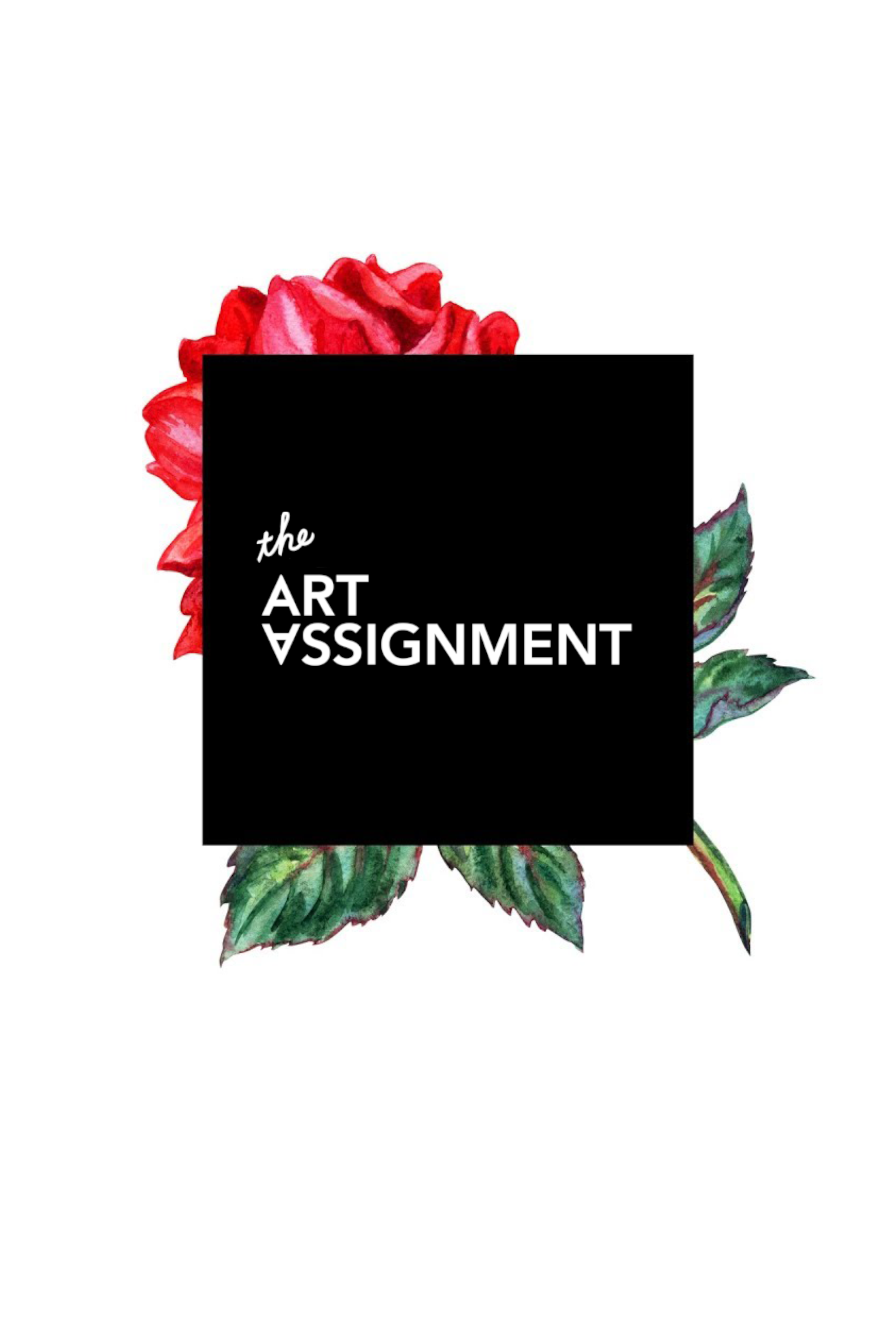 The Art Assignment show's poster