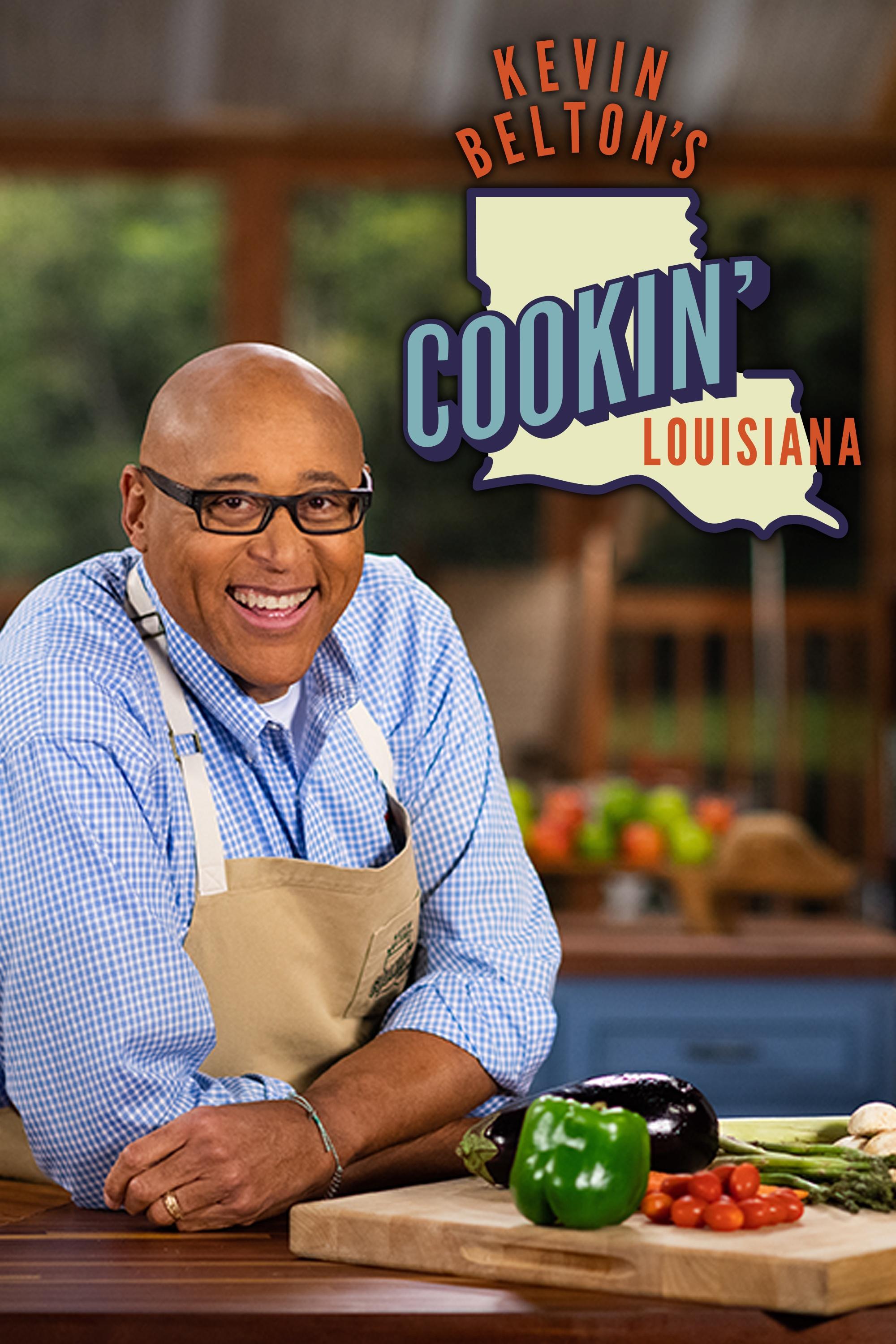 Kevin Belton's Cookin' Louisiana show's poster