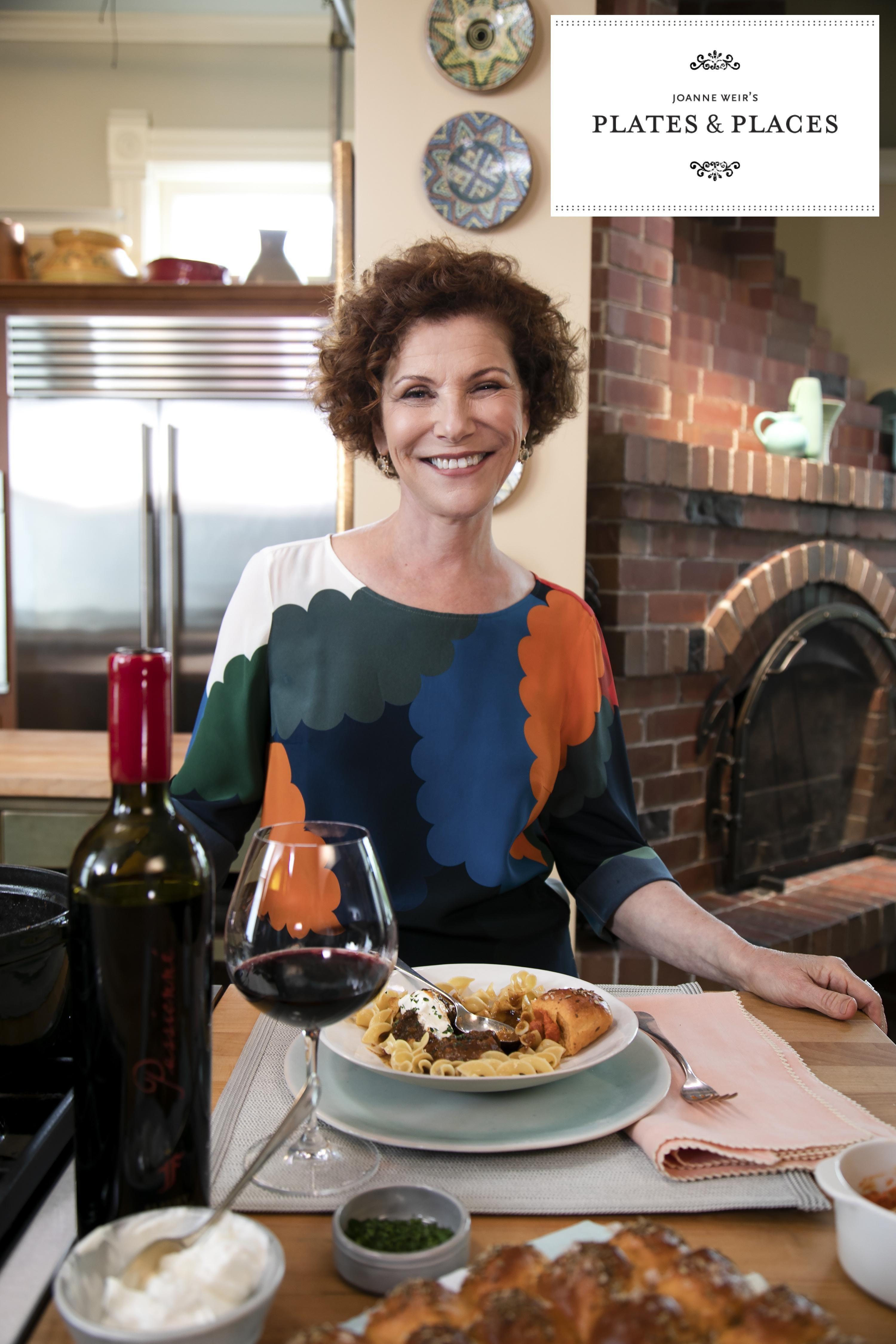 Joanne Weir's Plates & Places show's poster