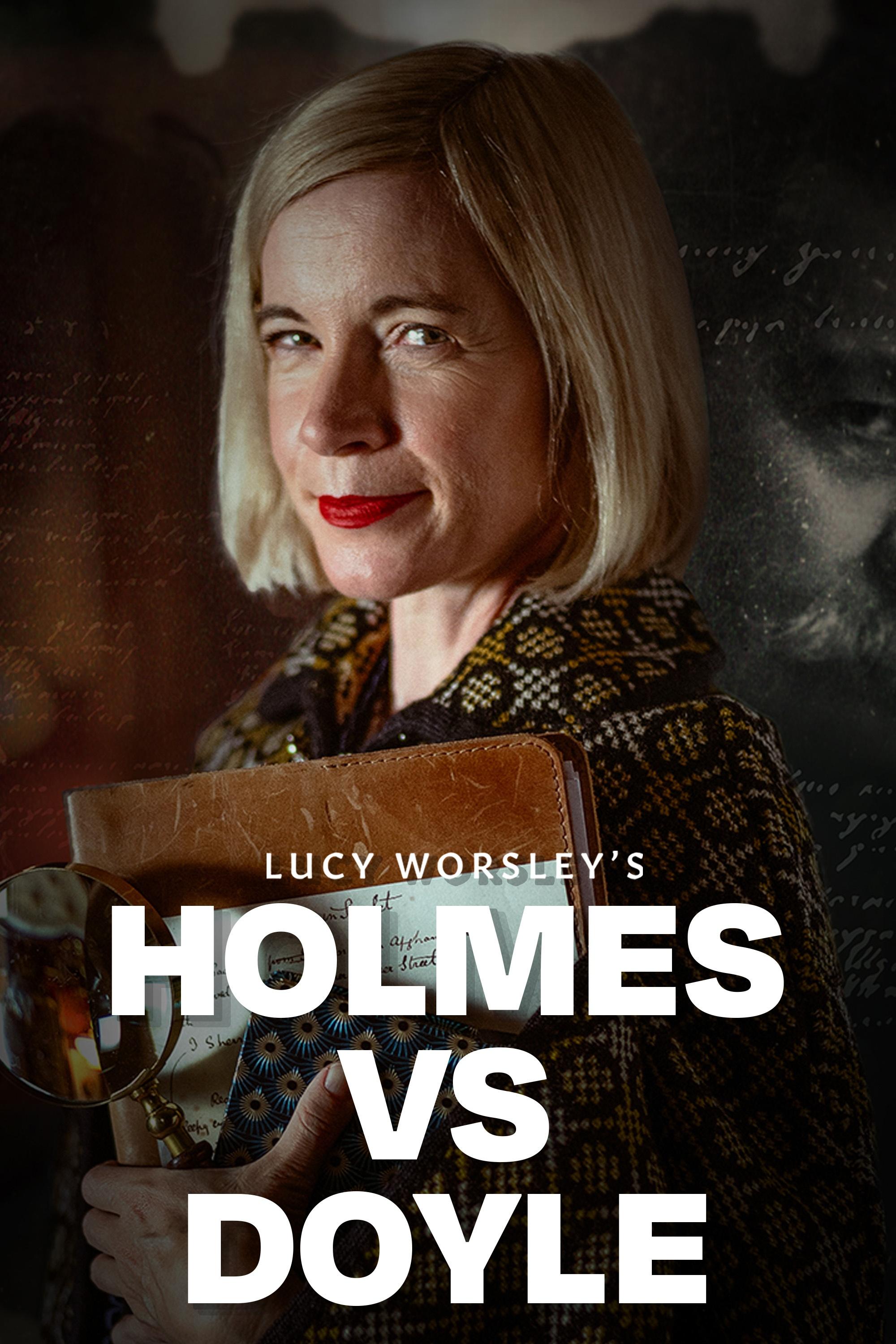 Lucy Worsley's Holmes vs. Doyle show's poster