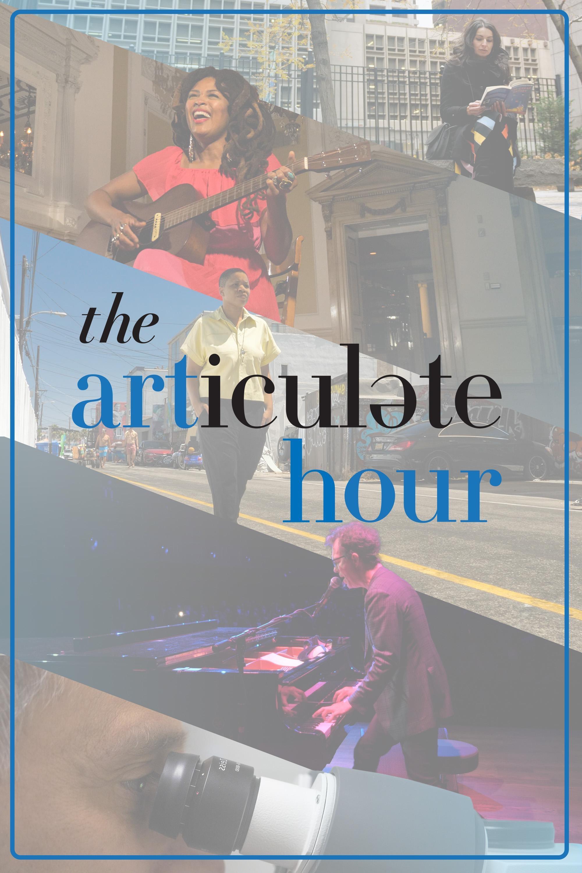 The Articulate Hour show's poster