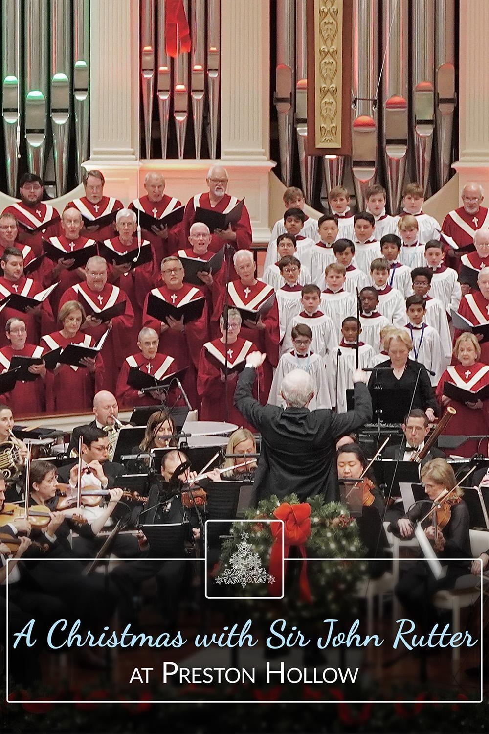 Christmas with John Rutter at Preston Hollow show's poster