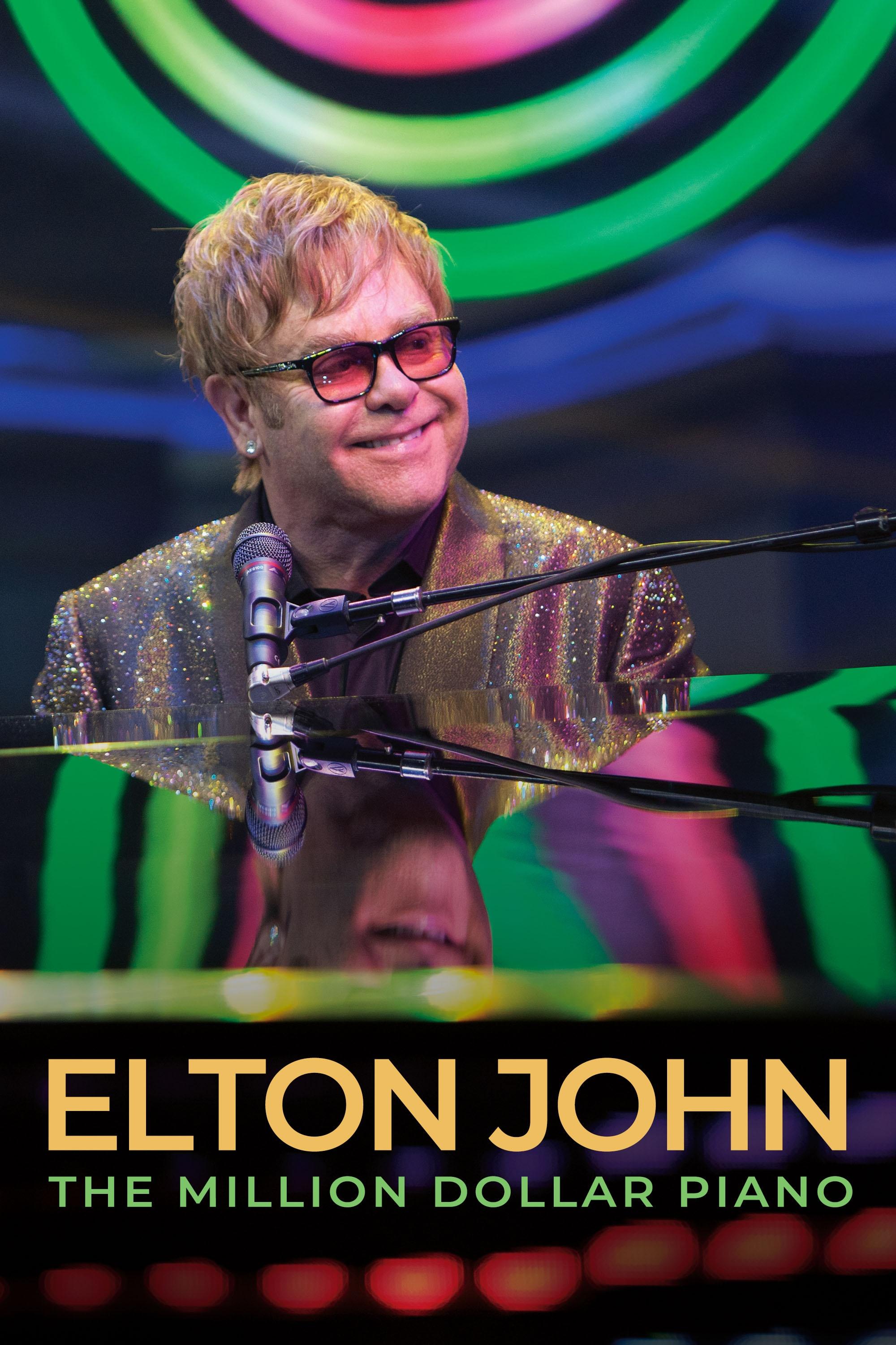 Elton John – The Million Dollar Piano show's poster
