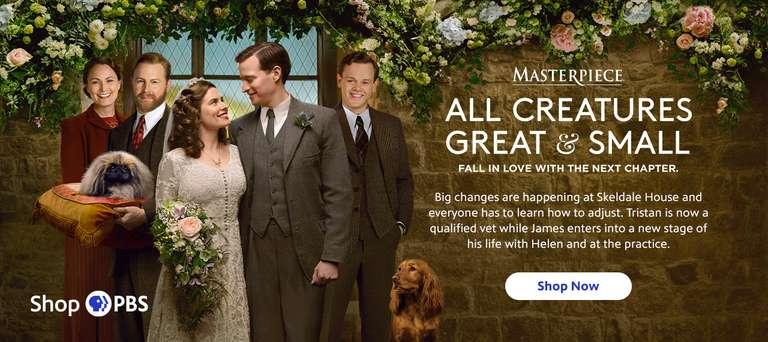 Shop PBS: Shop Masterpiece: All Creatures Great and Small Season 3 DVD or Blu-ray