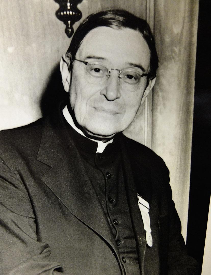 Portrait image of Father John LaFarge Jr.