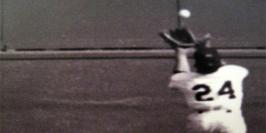 See Willie Mays Make “The Catch” in 1954