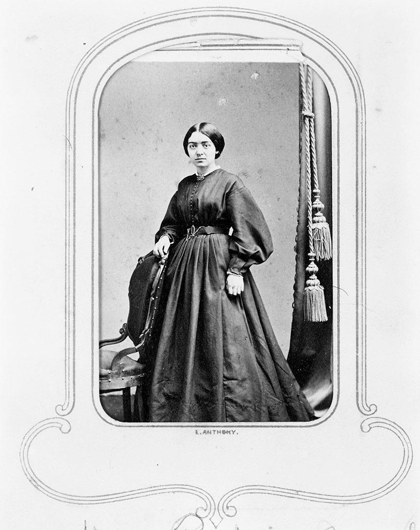 Portrait of Dr. Mary Putnam Jacobi, graduate of Woman’s Medical College of Pennsylvania.