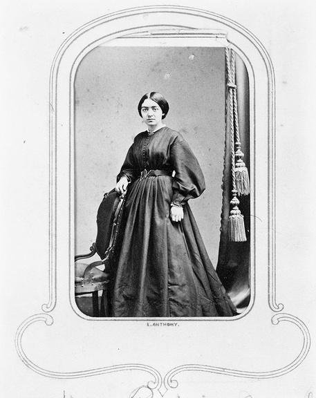 Portrait of Dr. Mary Putnam Jacobi, graduate of Woman’s Medical College of Pennsylvania.