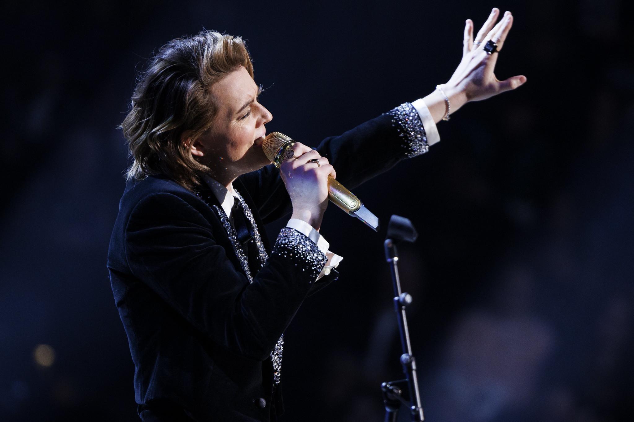 Brandi Carlile at the 2023 Gershwin Prize for Joni Mitchell