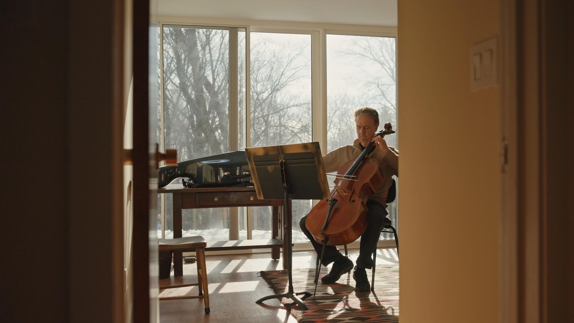 Cellist David Finckel, co-artistic director of Chamber Music Society of Lincoln Center.