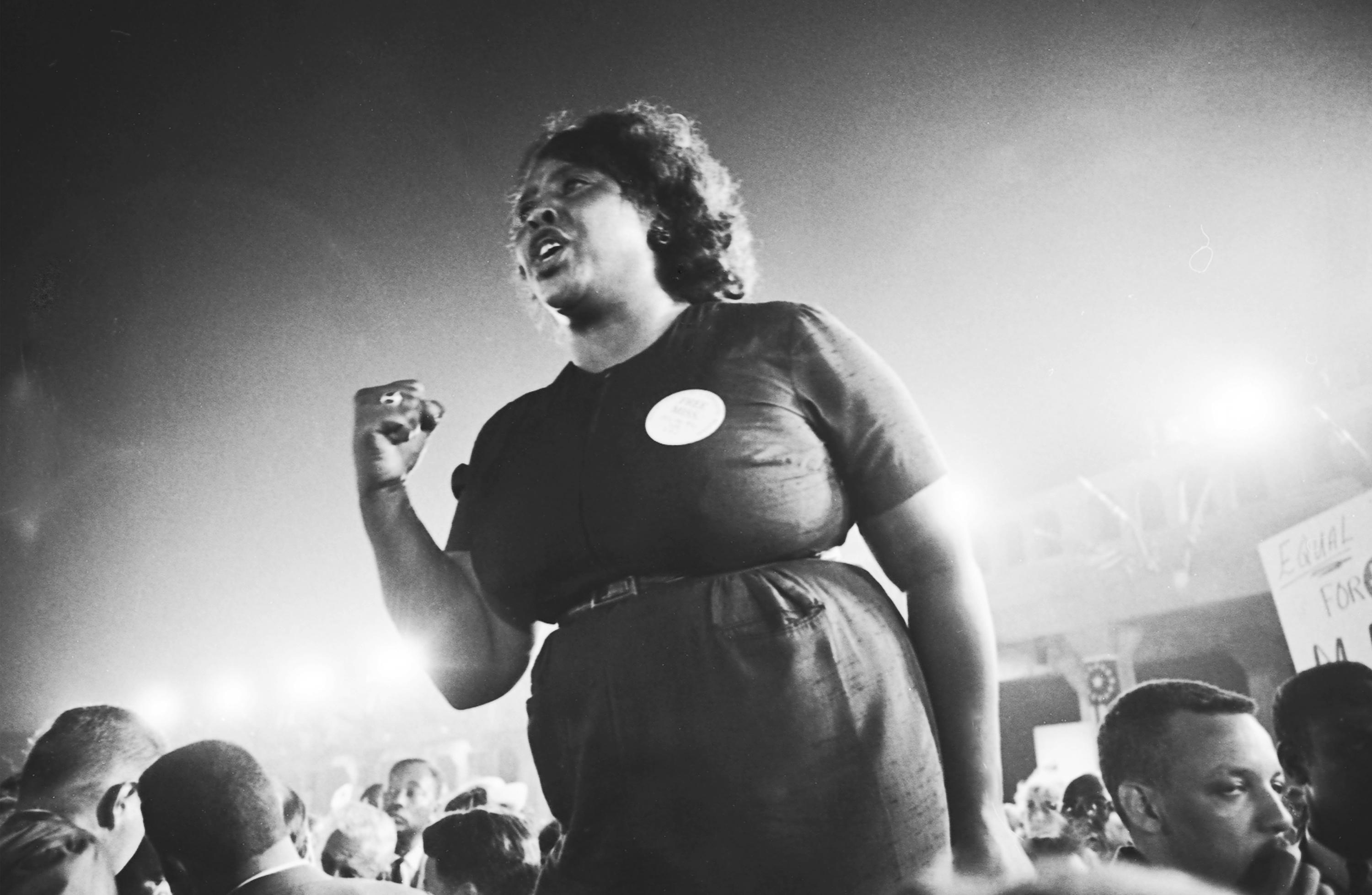 Fannie Lou Hamer. Mississippi, 1960s.