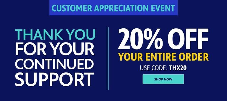 Shop PBS: Customer Appreciation Event! Take 20% off your entire order. Use code THX20. Shop Now >