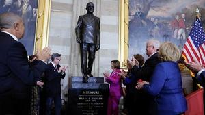 PBS NewsHour: Statue of Harry Truman Unveiled