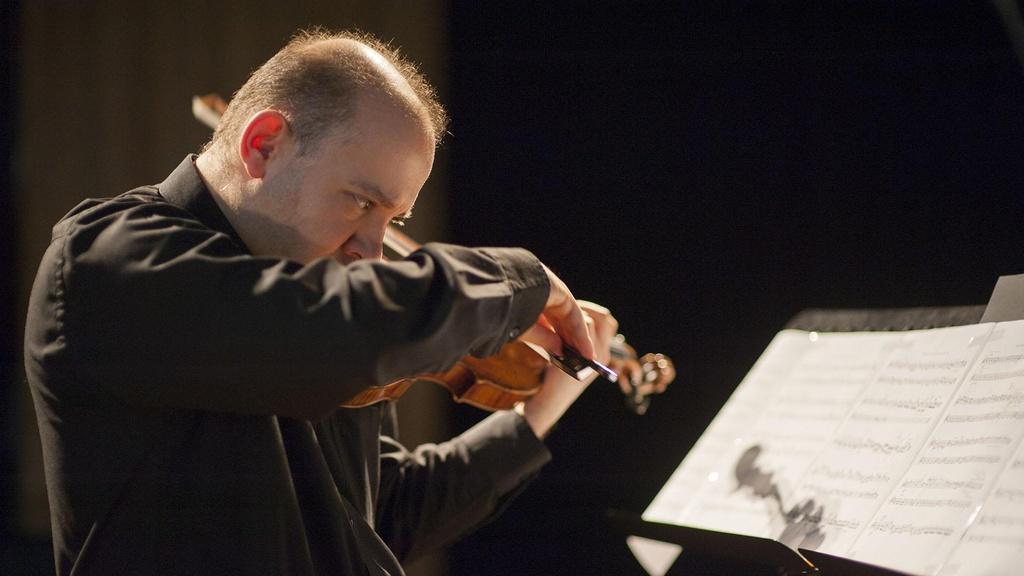 Hungarian Violinist and Concertmaster Vilmos Oláh