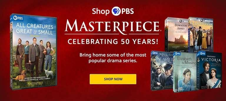 Shop PBS: Masterpiece Celebrating 50 years! Shop the Collection at Shop PBS >