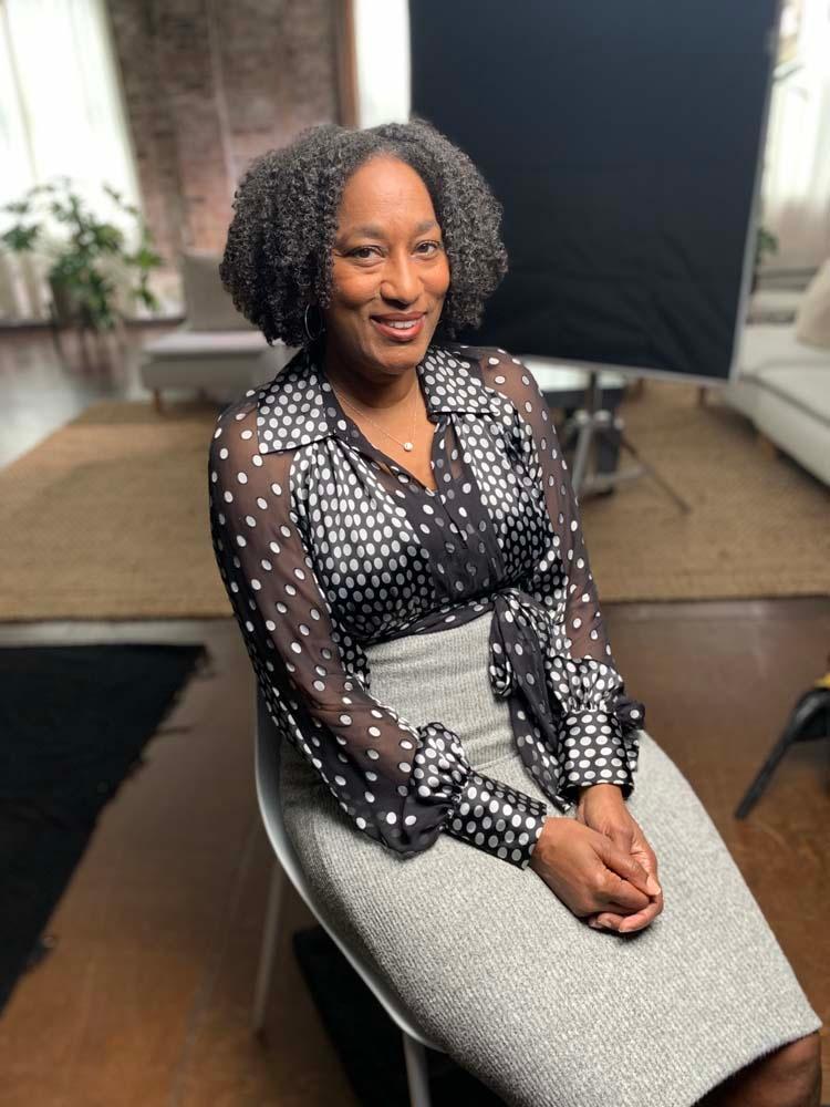Bridgett Davis sits in for interview for MAKING BLACK AMERICA:  THROUGH THE GRAPEVINE