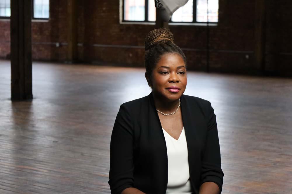 Robyn Spencer sits in for interview for MAKING BLACK AMERICA:  THROUGH THE GRAPEVINE