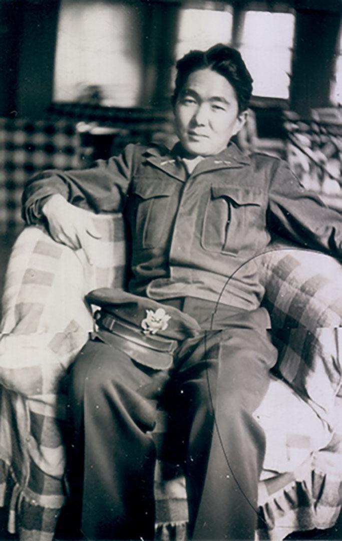 Grant Ichikawa in Hiroshima, post-war Japan.