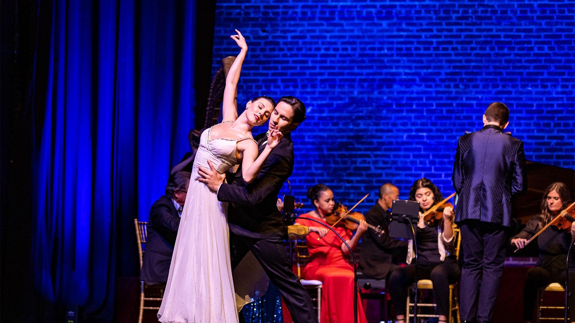 Tiler Peck and Roman Mejia performing "I'll be Seeing You" at Strand Theater in Marietta, Georgia