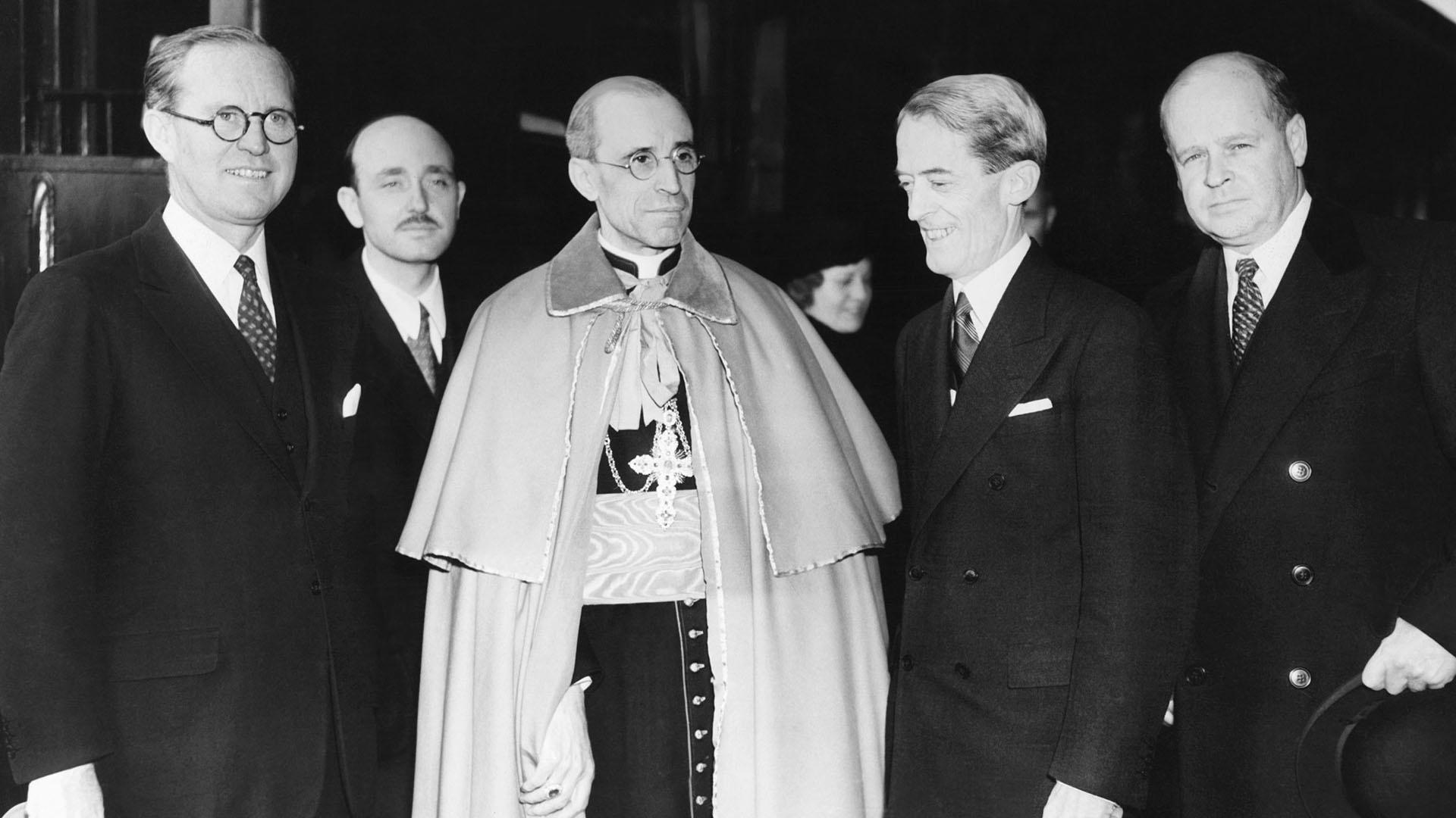 Eugenio Pacelli, Vatican secretary of state prior to becoming Pope Pius XII.