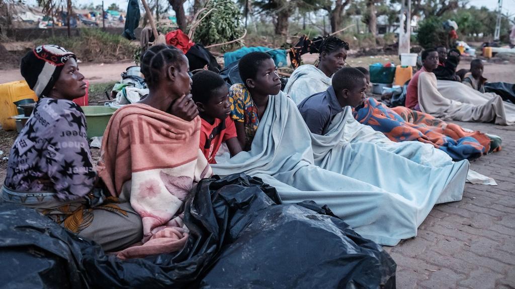 Image of those who lost their homes by the cyclone Idai.