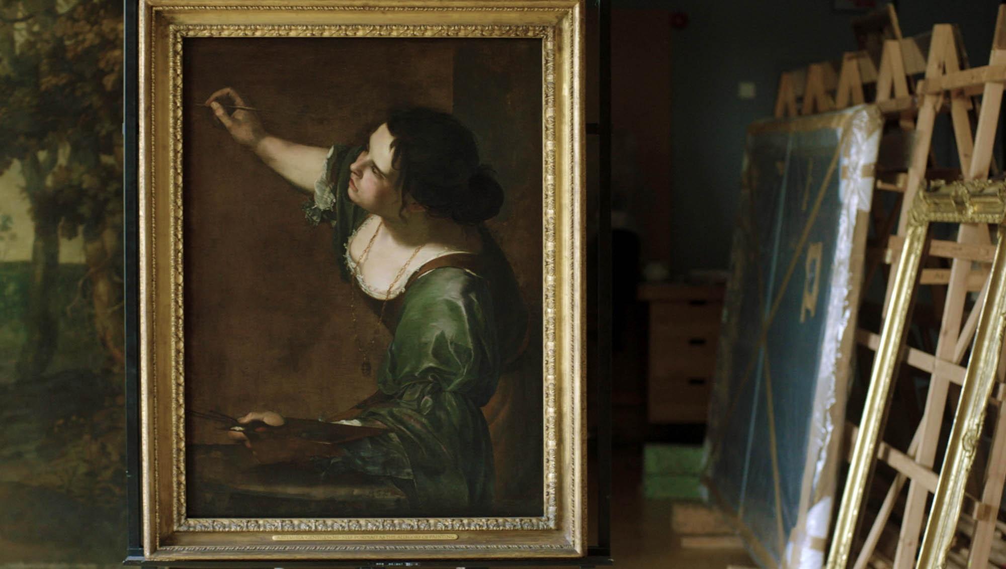 Self Portrait as the Allegory of Painting (c. 1639) Artemisia Gentileschi