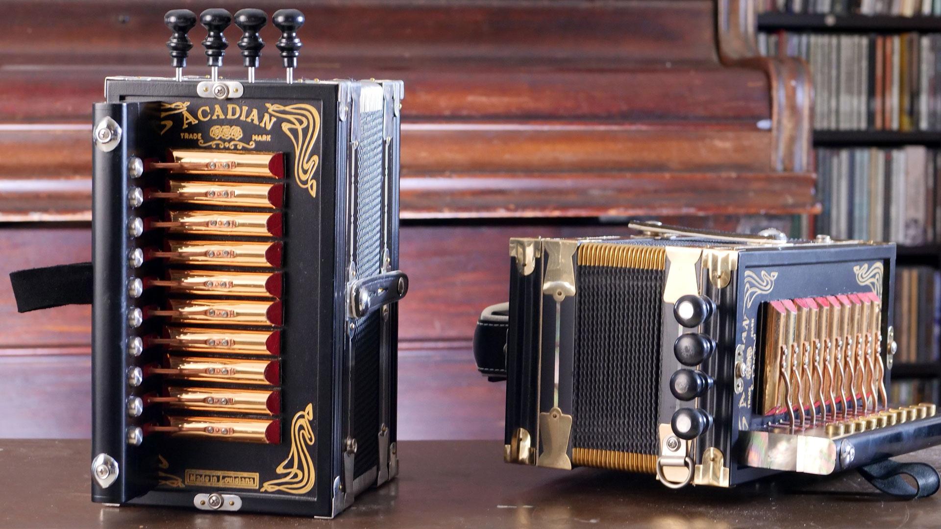 Cajun accordions by Marc Savoy featured in HARMONY episode streaming on PBS Video App Nov 4, 2021