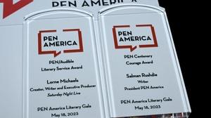 PBS NewsHour: Multiple Authors Turn Down PEN America Recognition