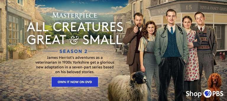 Shop PBS: Masterpiece: All Creatures Great and Small Season 2 DVD & Blu-ray. Shop Now at Shop.PBS.org! 
