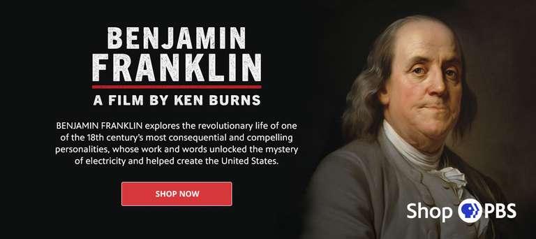 Shop PBS: Shop Now - Ken Burns: Benjamin Franklin DVD & Blu-ray