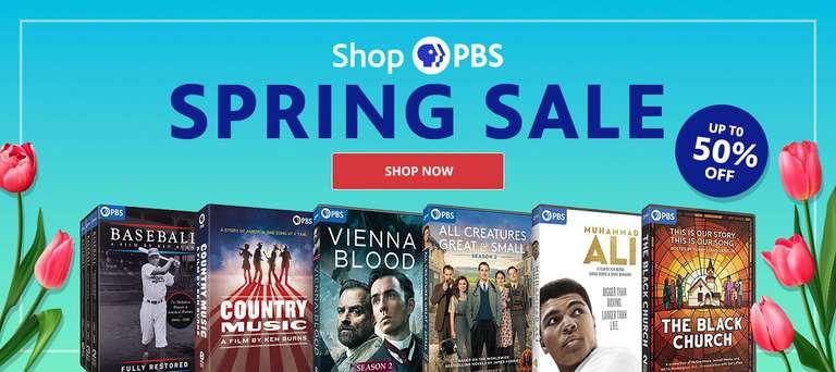 Shop PBS: Up to 50% off Spring Sale at Shop PBS! Shop Now > 