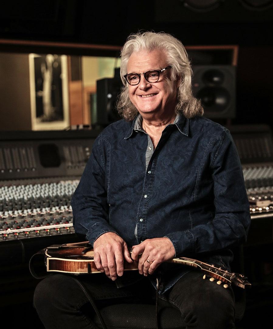 Image of Rickie Skaggs with instrument