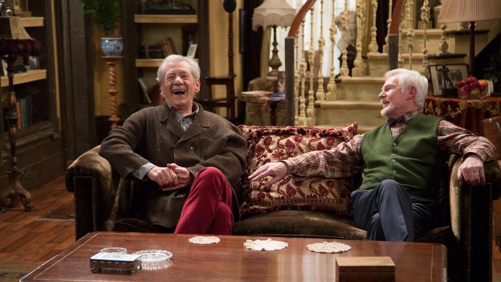 Freddie (Ian McKellen) and Stuart (Derek Jacobi) in a scene from Season 2, Episode 4.