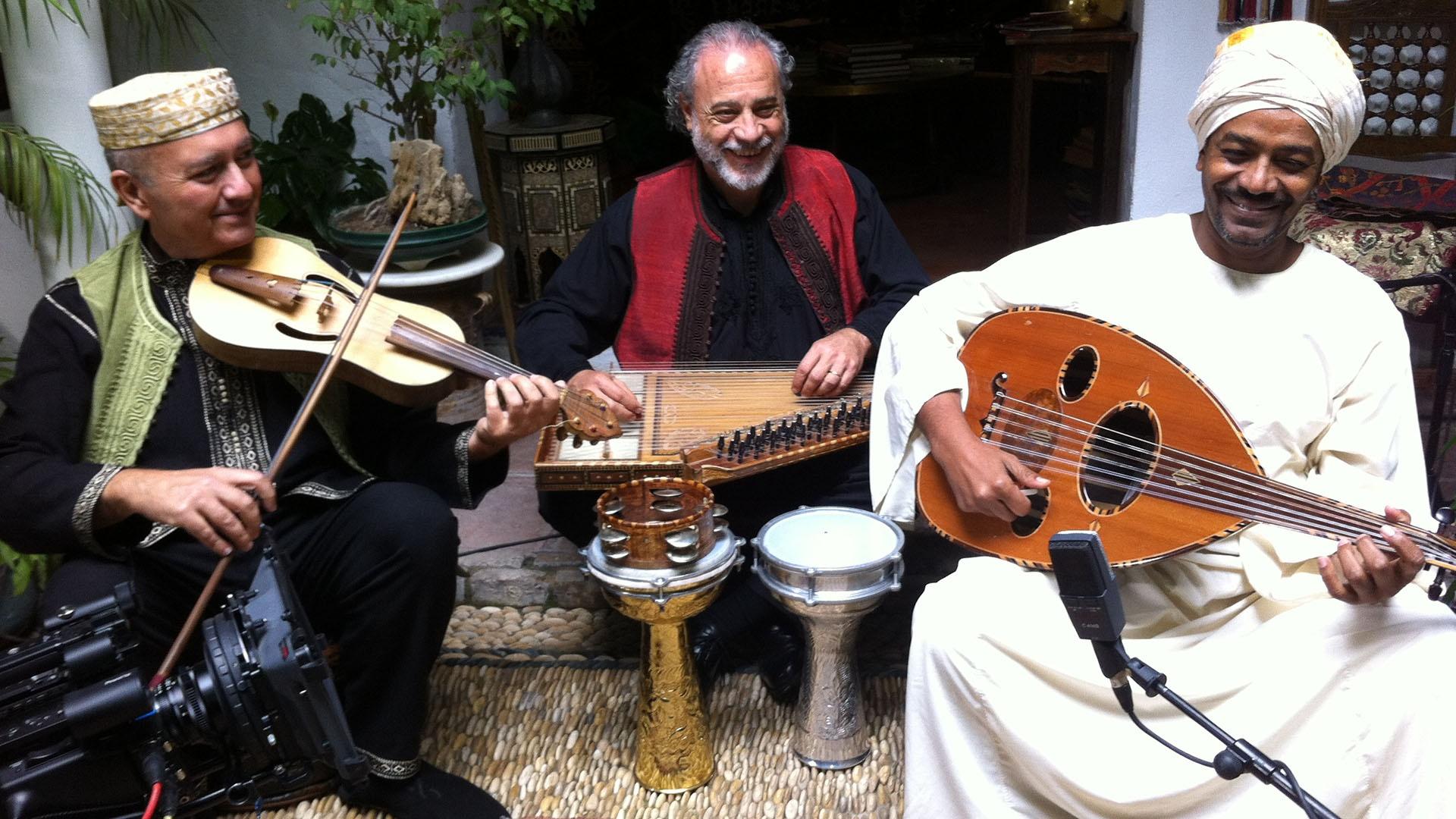 Image of musicians Jalon Paniagua and Shaikheldin