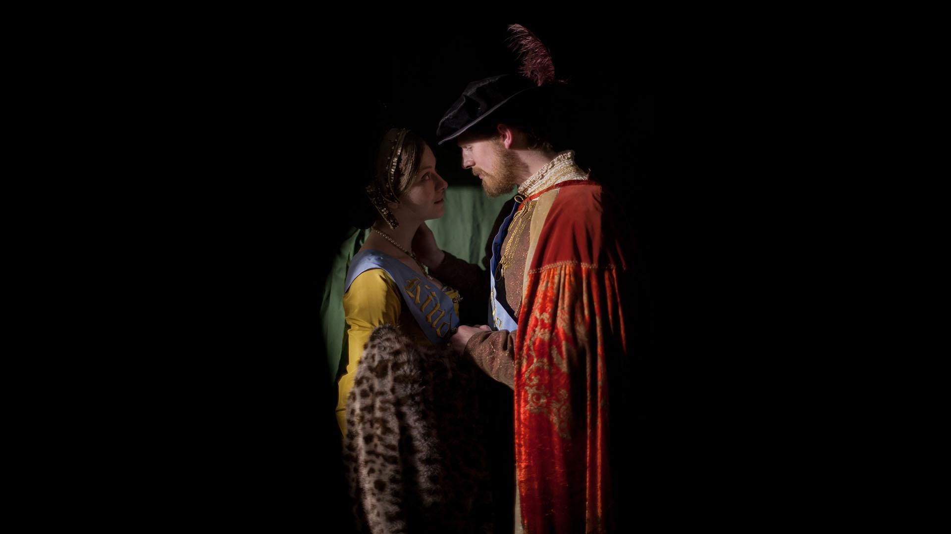 Image of Mary Boleyn (Tiffany Ceri) and King Henry VIII