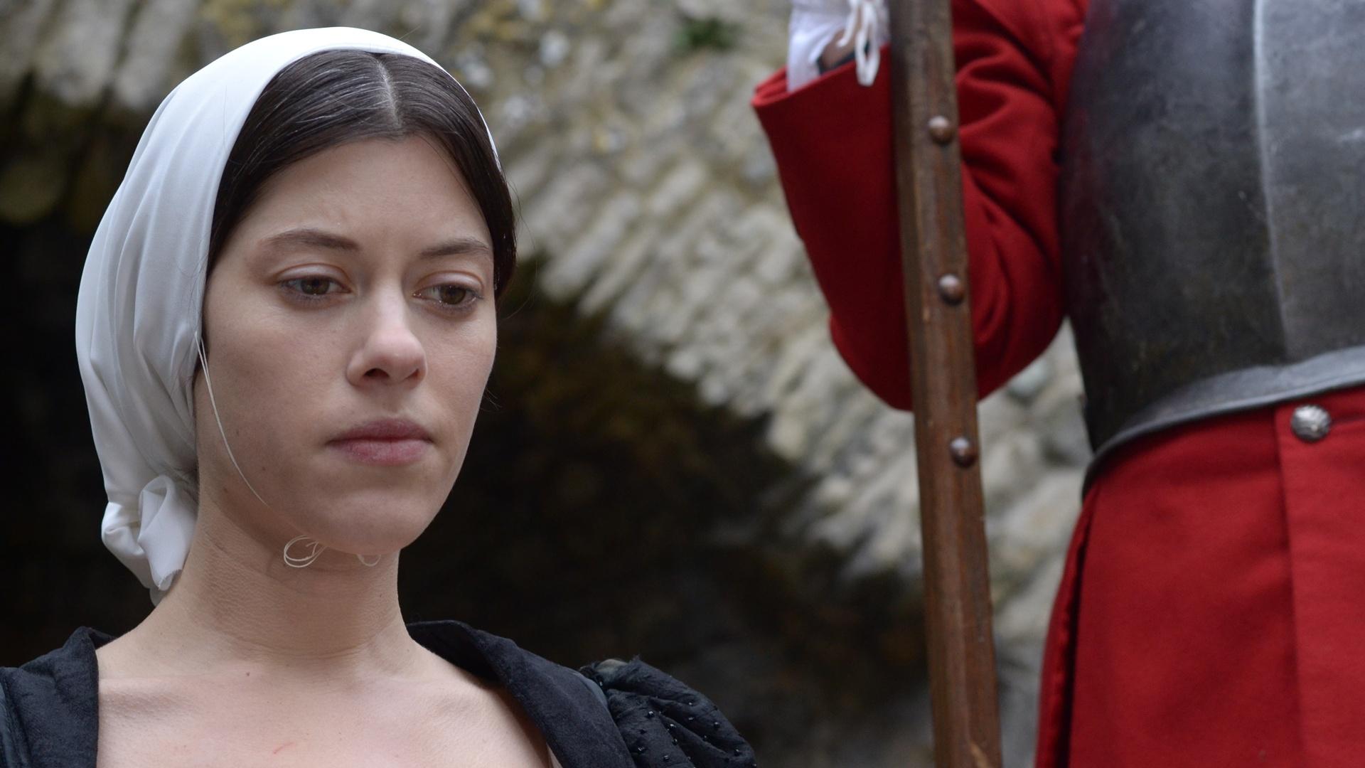 Anne Boleyn at her execution.