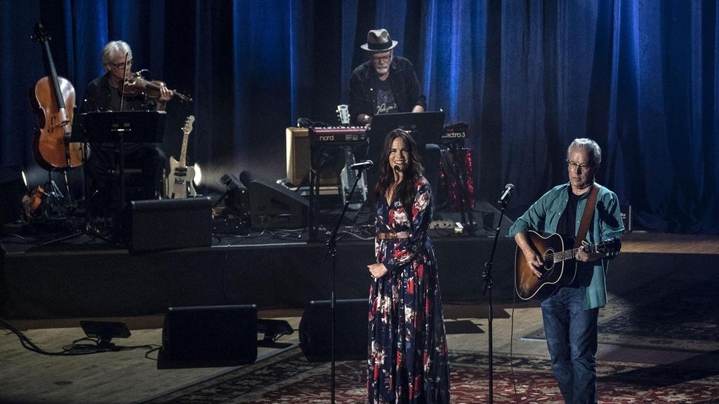 Image of songwriters Bonnie Bishop and Radney Foster