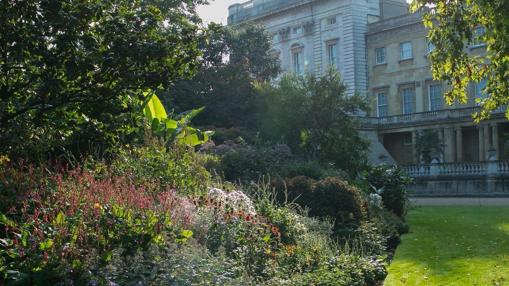The Herbaceous Border at Buckingham Palace.