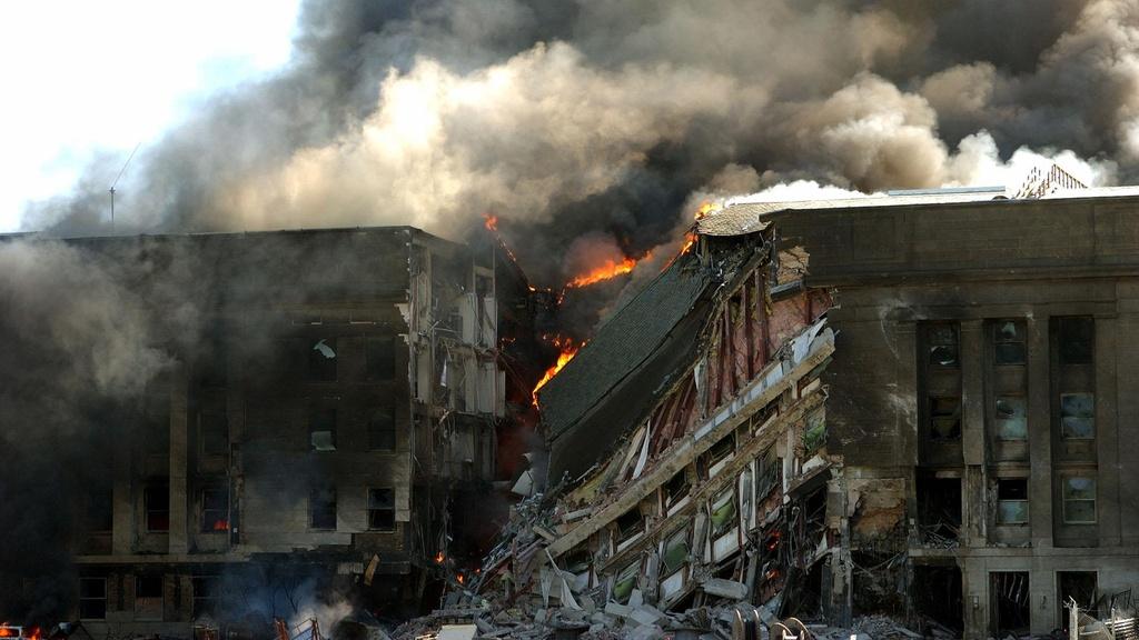 The Pentagon, post-9/11 attack.