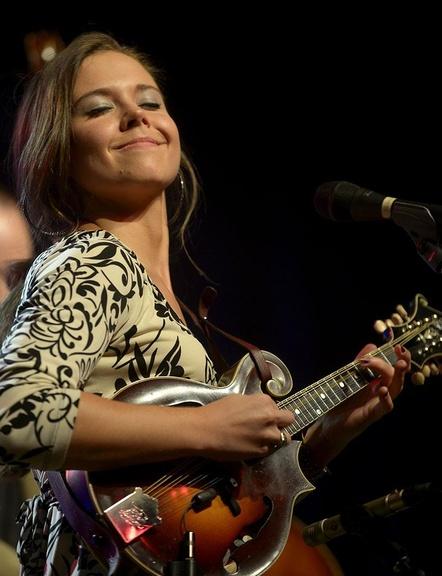 Image of Sierra Hull playing instrument