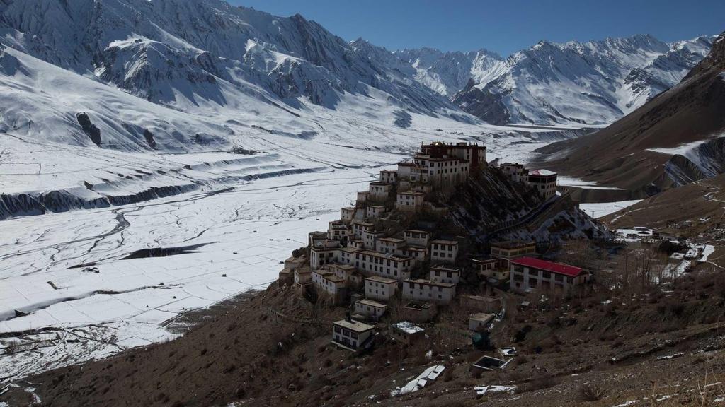 Key Monastery in the Spiti Valley.