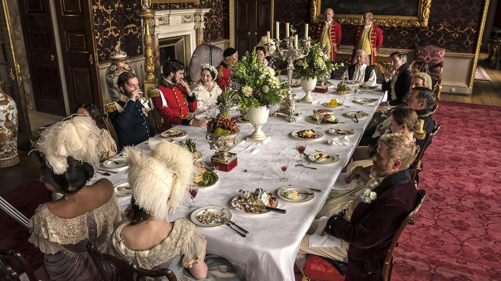The wedding breakfast.