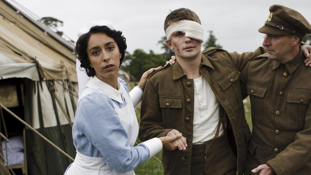 Kitty Trevelyan (Oona Chaplin) in a scene from Episode 1.