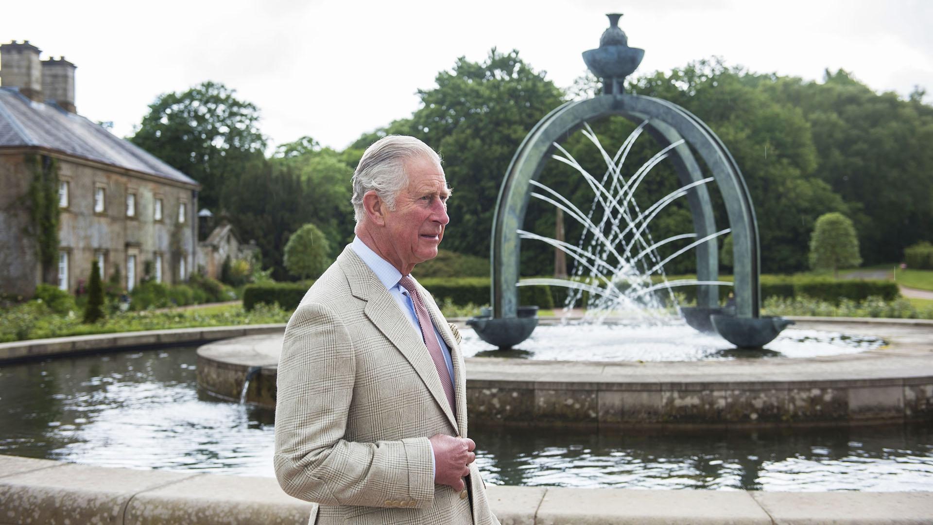 The Prince of Wales at Dumfries House.