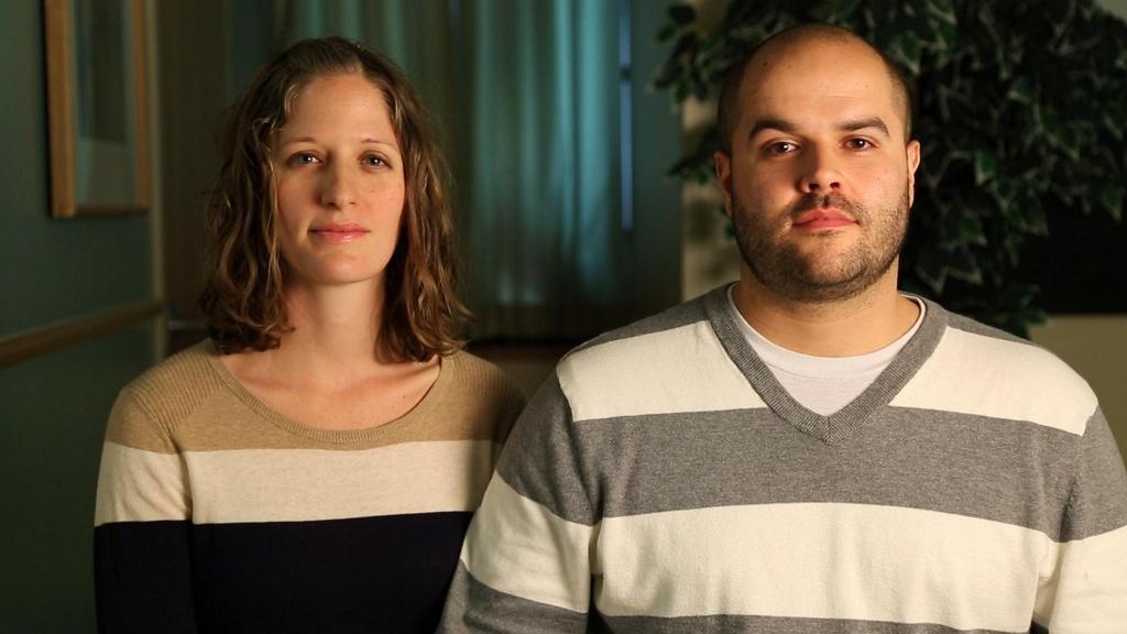 Shelly and Bobby, parents of a baby having fetal surgery for Spina Bifida.